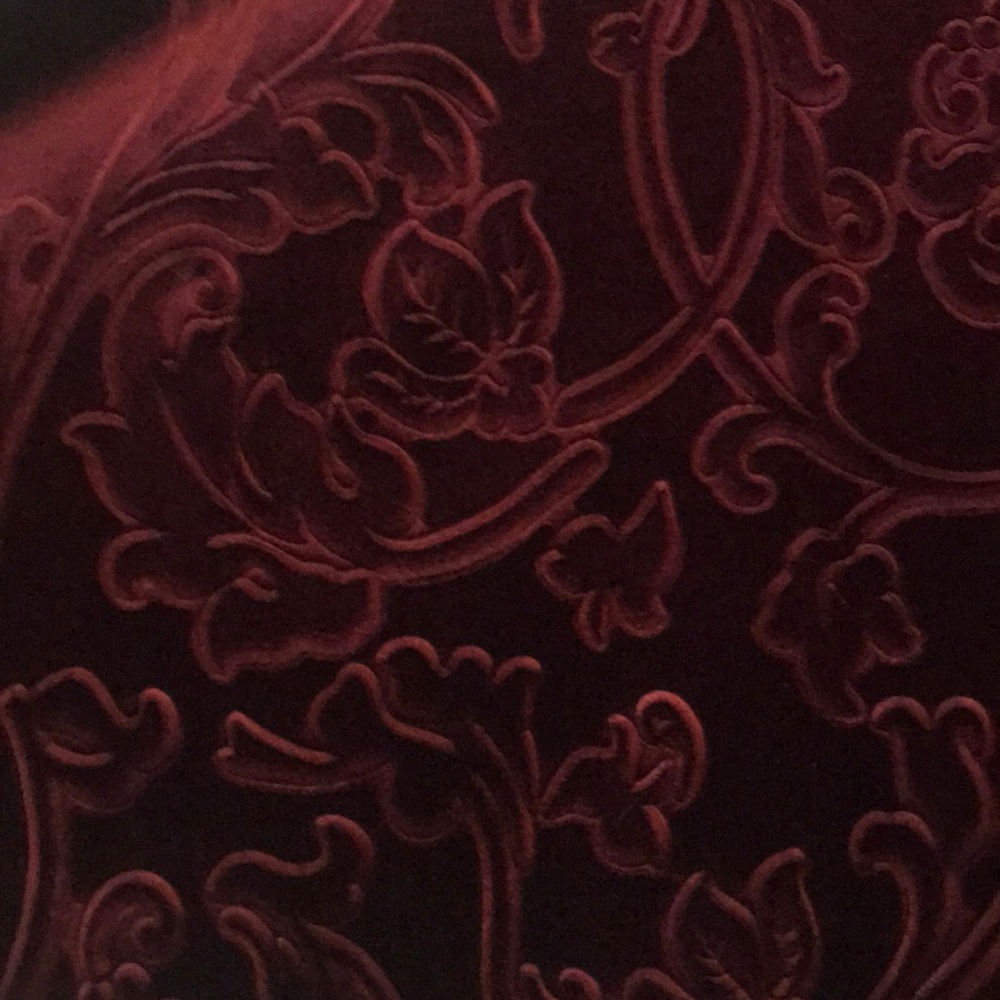 Stamped velvet skater skirt - Picture 2 of 2